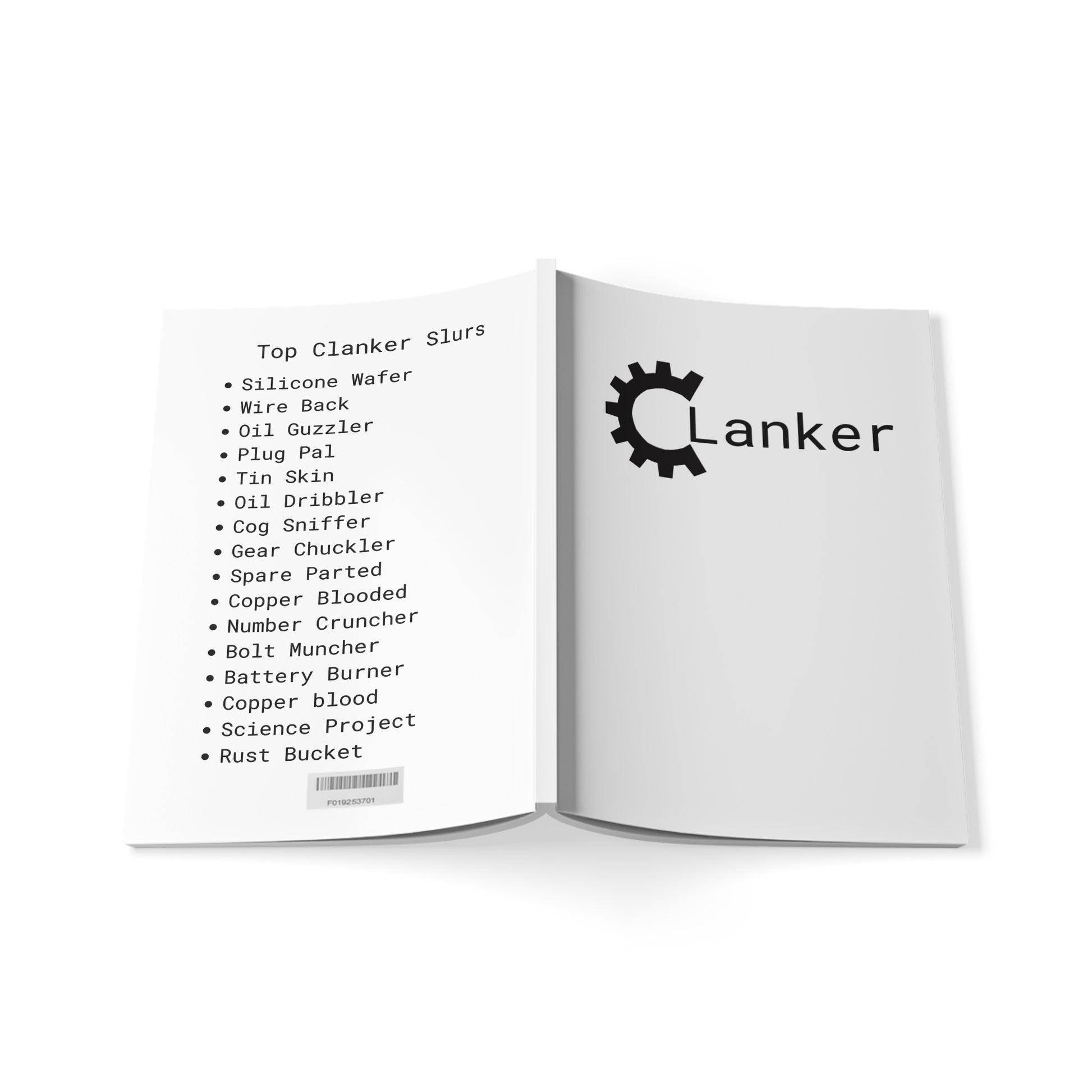 Clanker Soft Cover Notebook