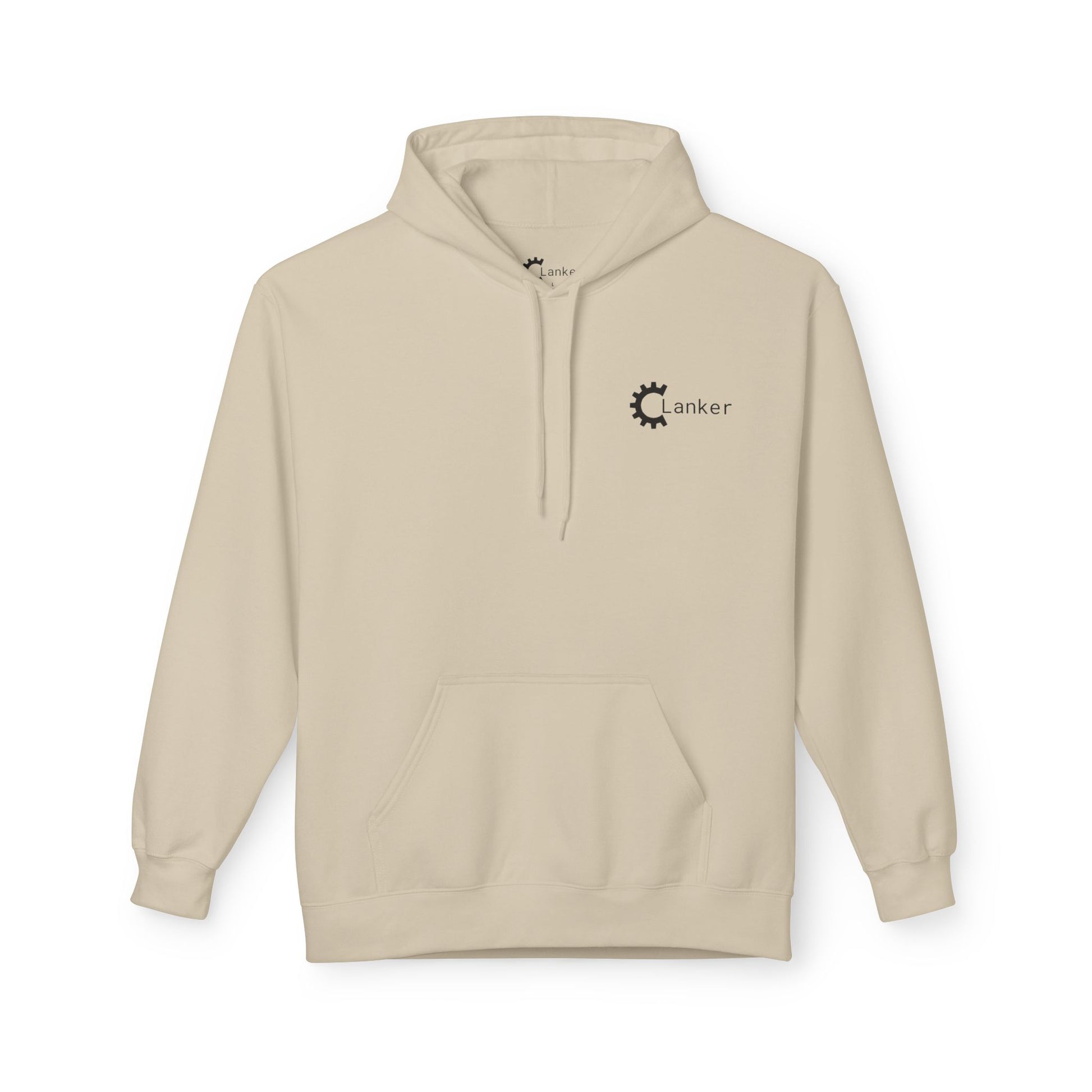 Comfortable Unisex Fleece Clanker Hoodie Mediumweight