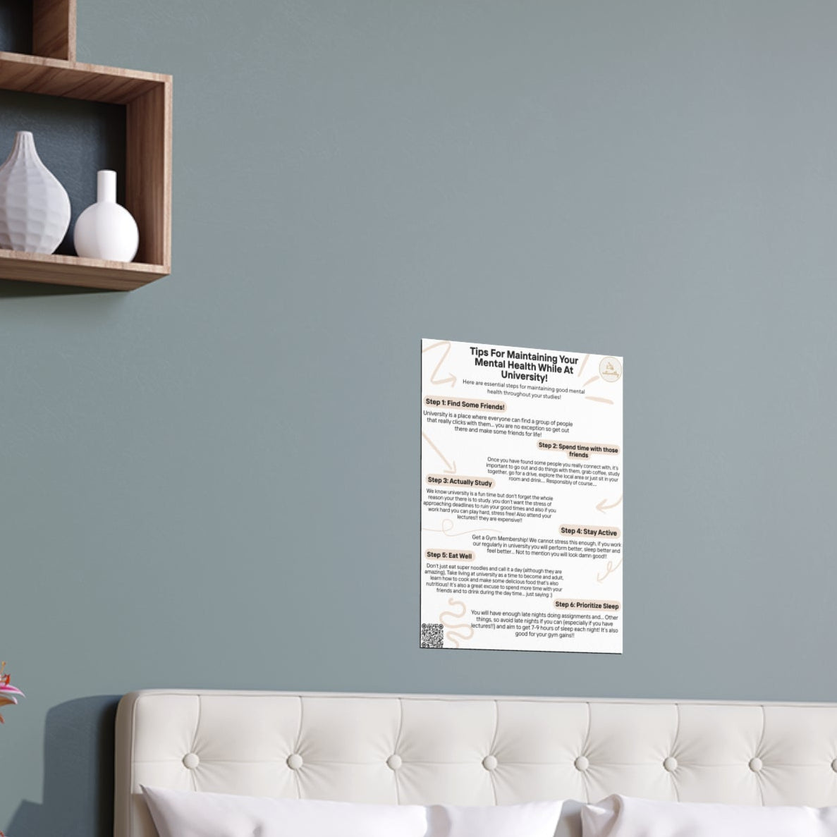 Mental Health Poster For University Students