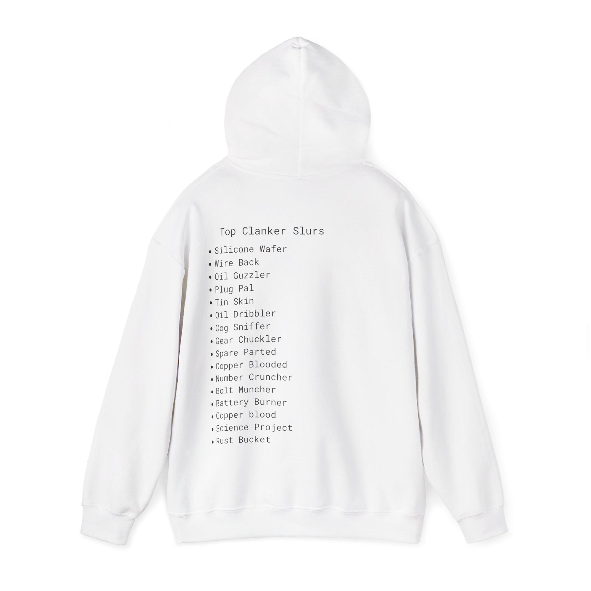 Clanker Hoodie Heavyweight Unisex