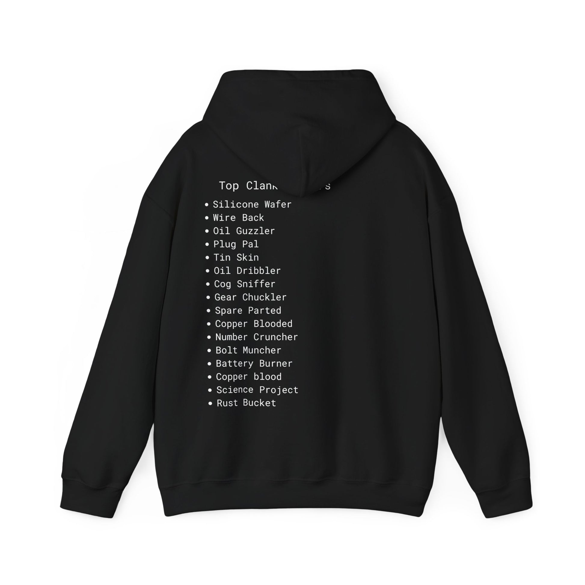 Clanker Hoodie Heavyweight Unisex