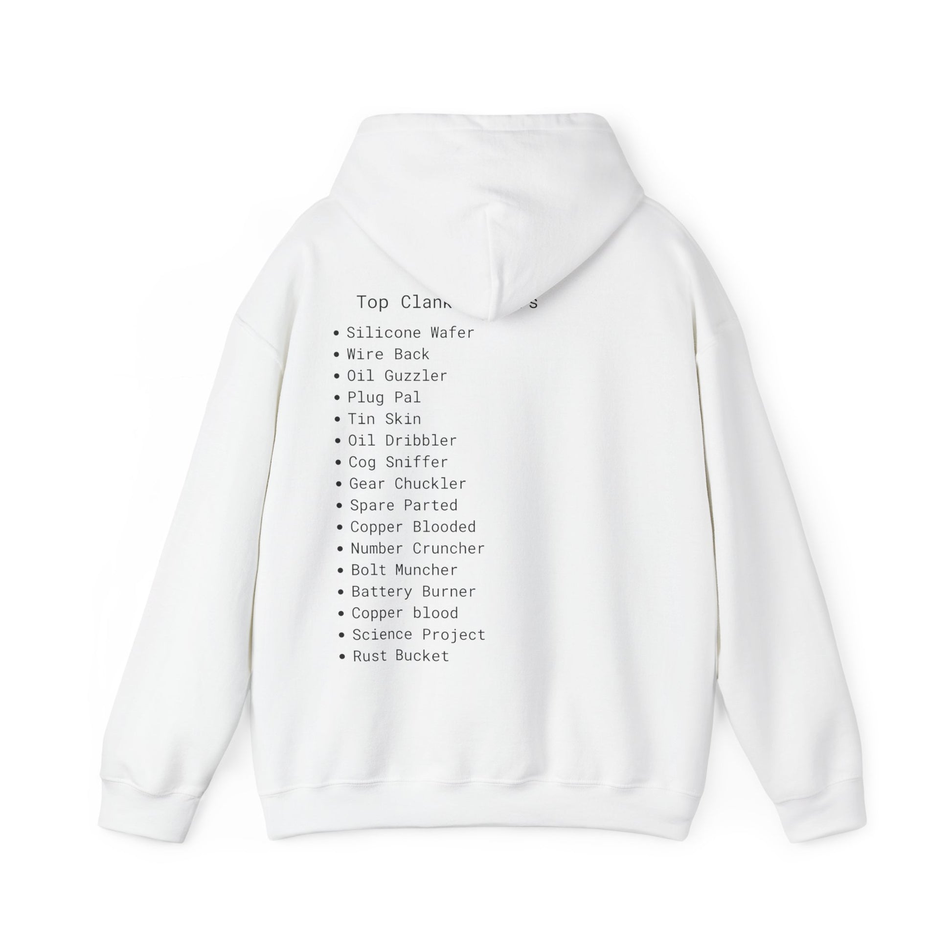 Clanker Hoodie Heavyweight Unisex