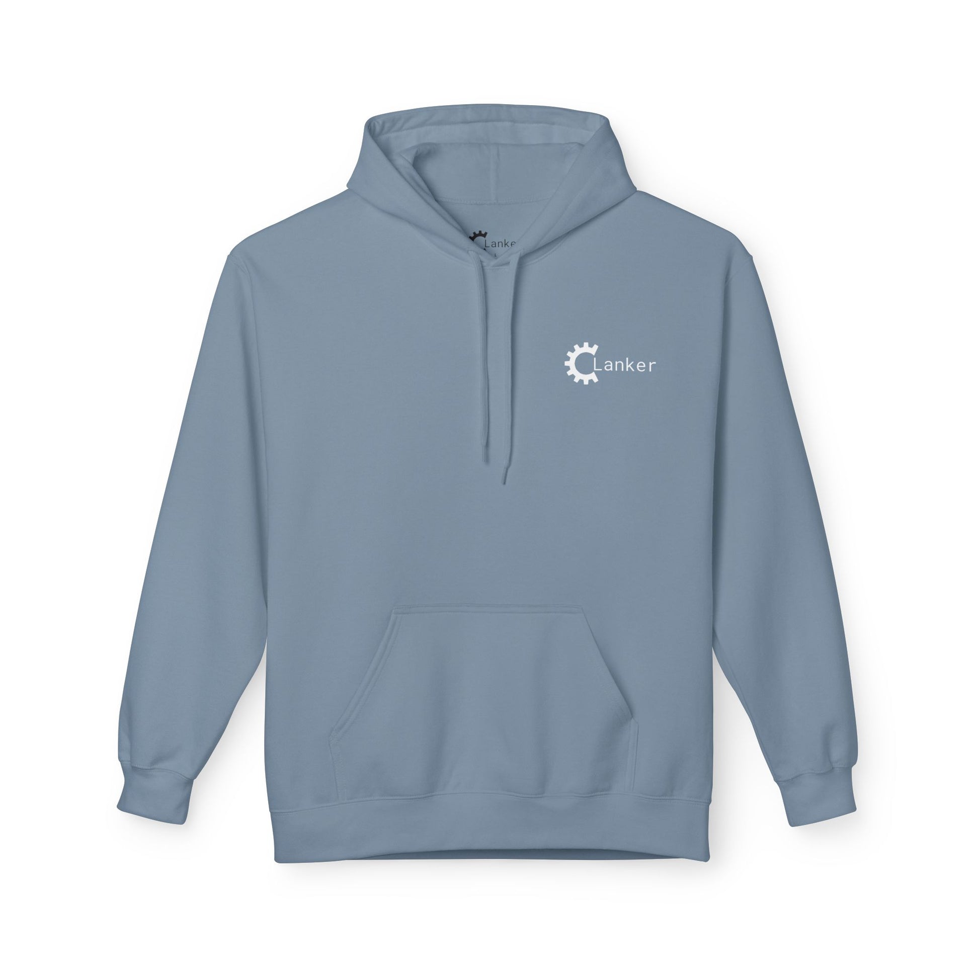 Comfortable Unisex Fleece Clanker Hoodie Mediumweight