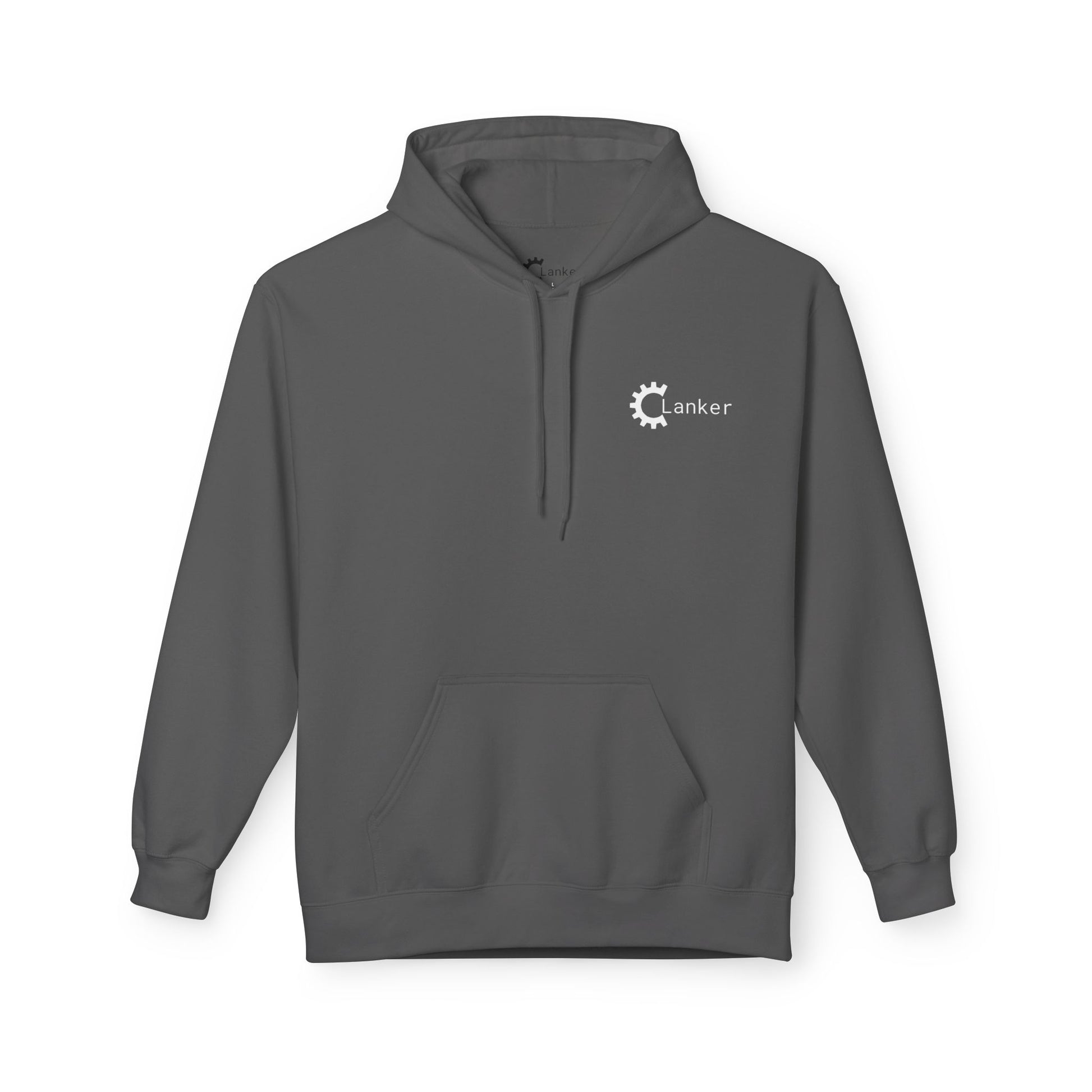 Comfortable Unisex Fleece Clanker Hoodie Mediumweight