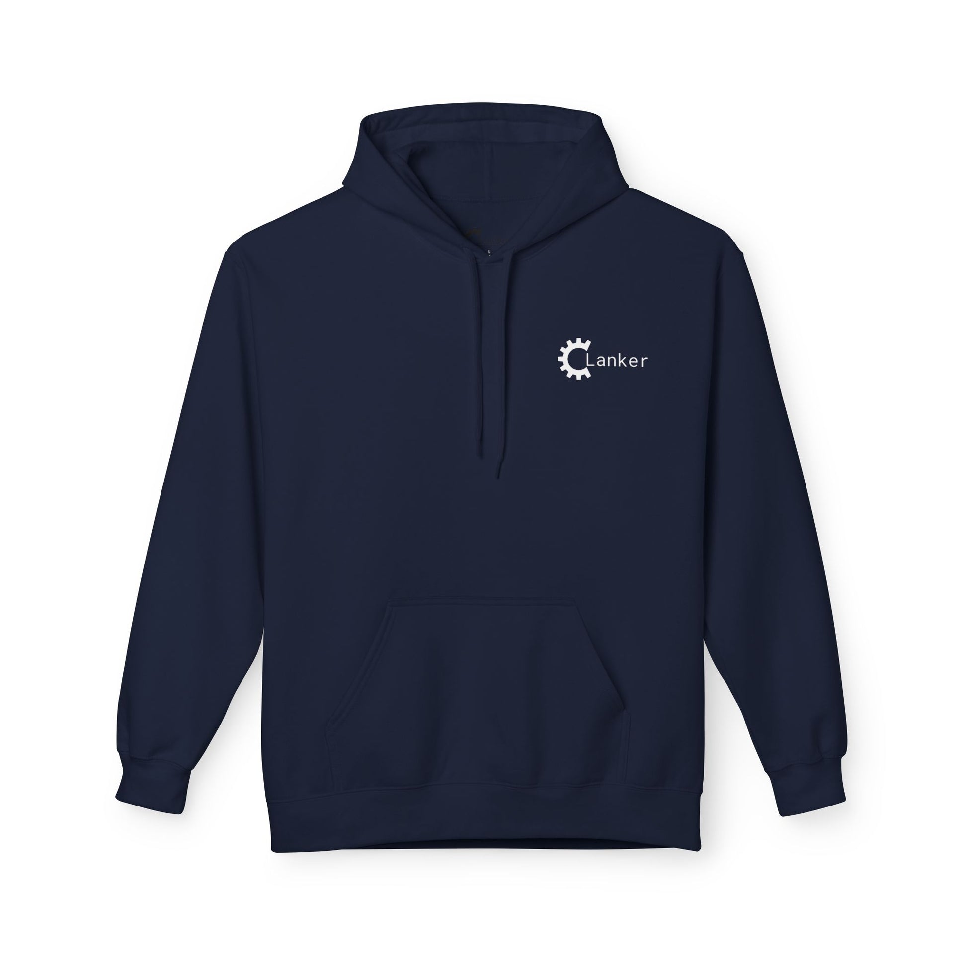 Comfortable Unisex Fleece Clanker Hoodie Mediumweight
