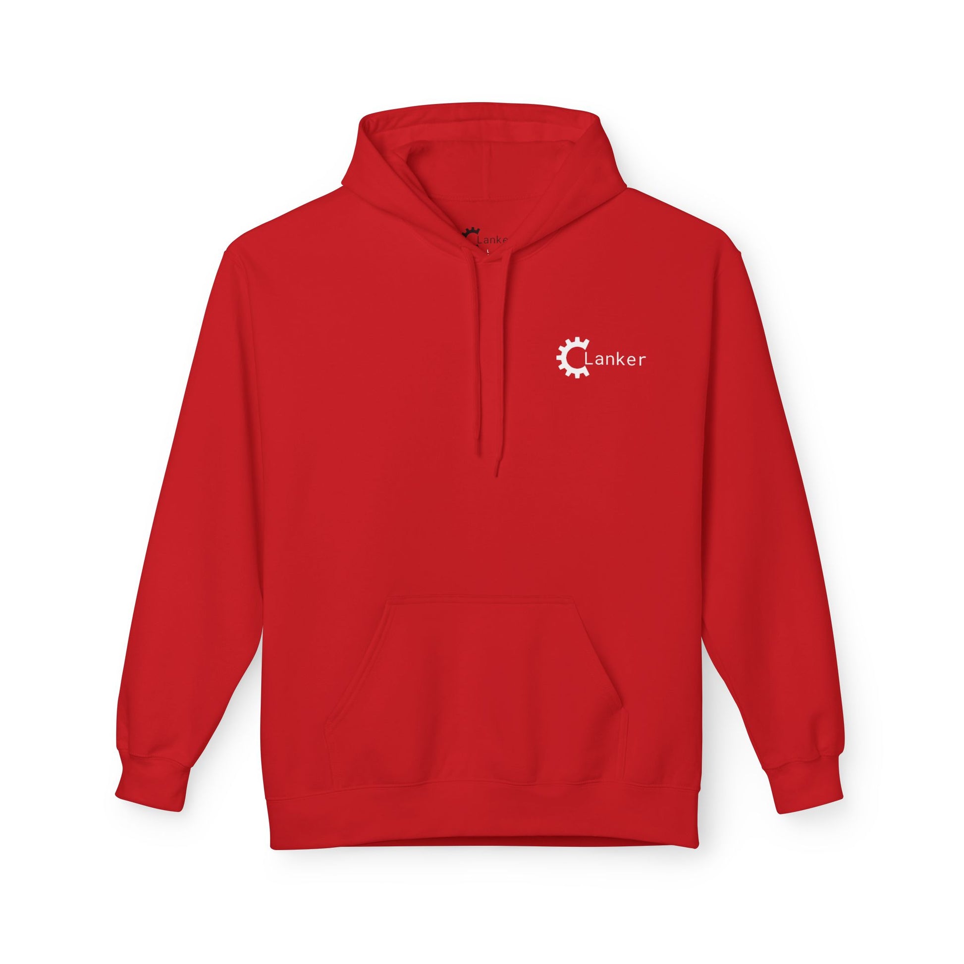Comfortable Unisex Fleece Clanker Hoodie Mediumweight