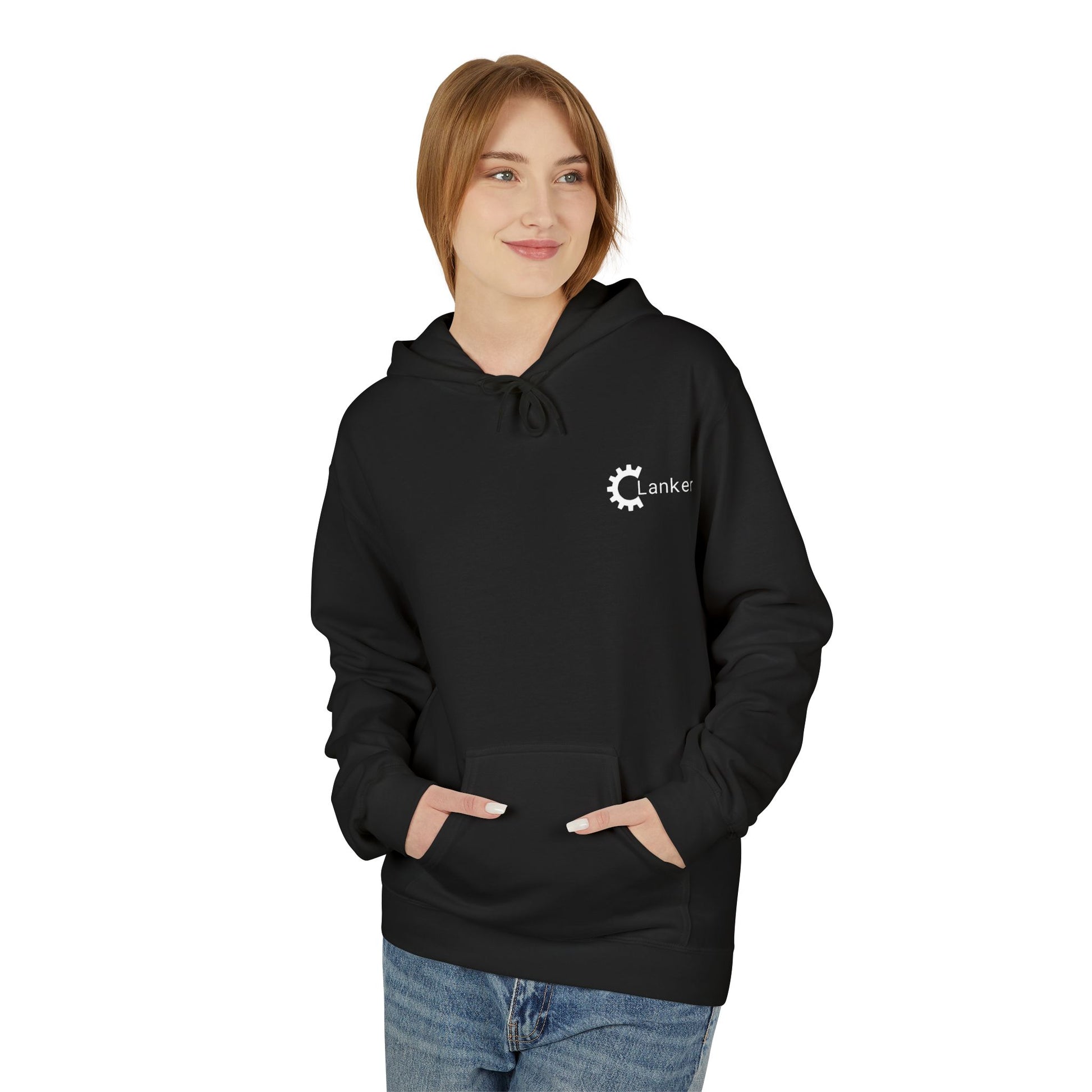 Comfortable Unisex Fleece Clanker Hoodie Mediumweight