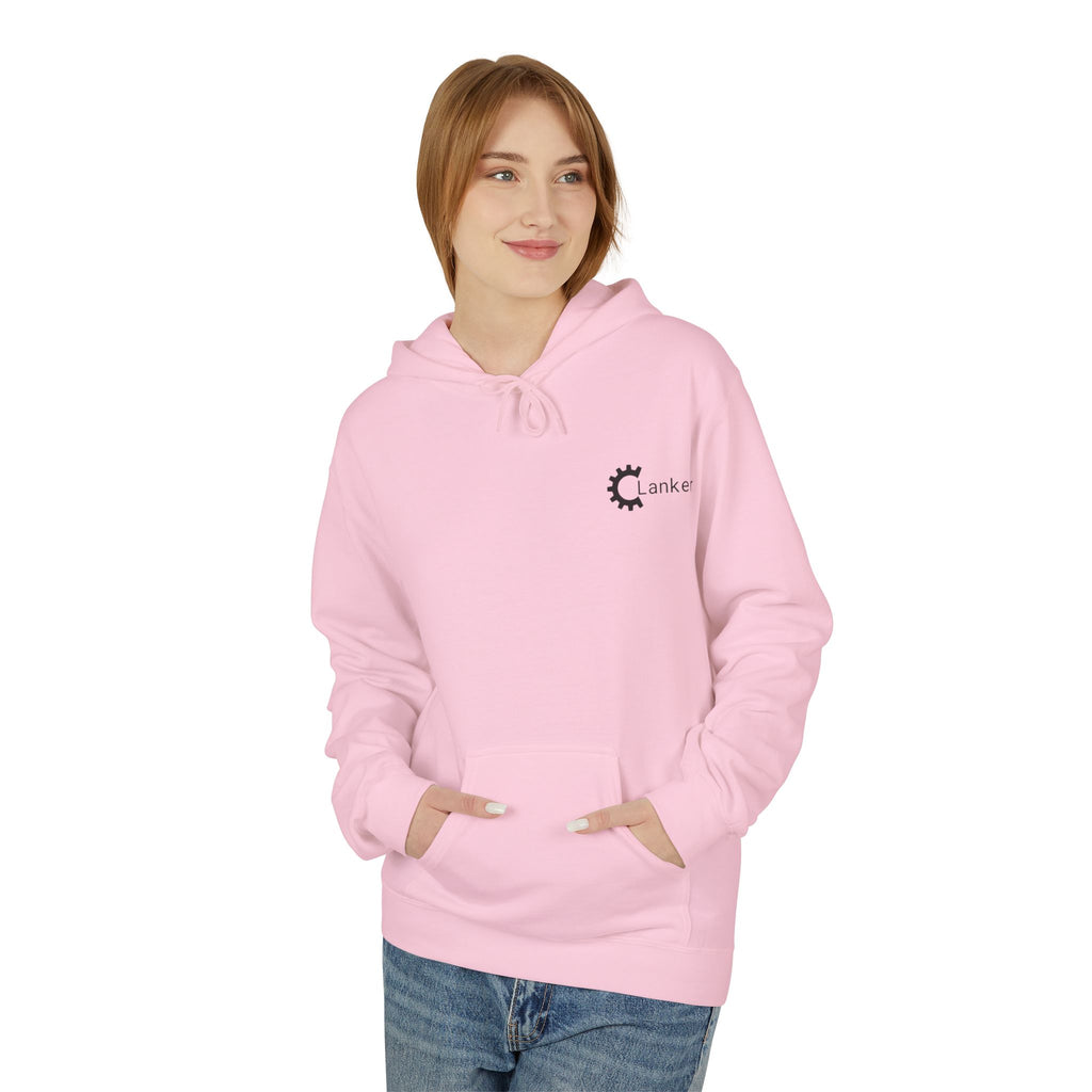 Comfortable Unisex Fleece Clanker Hoodie Mediumweight