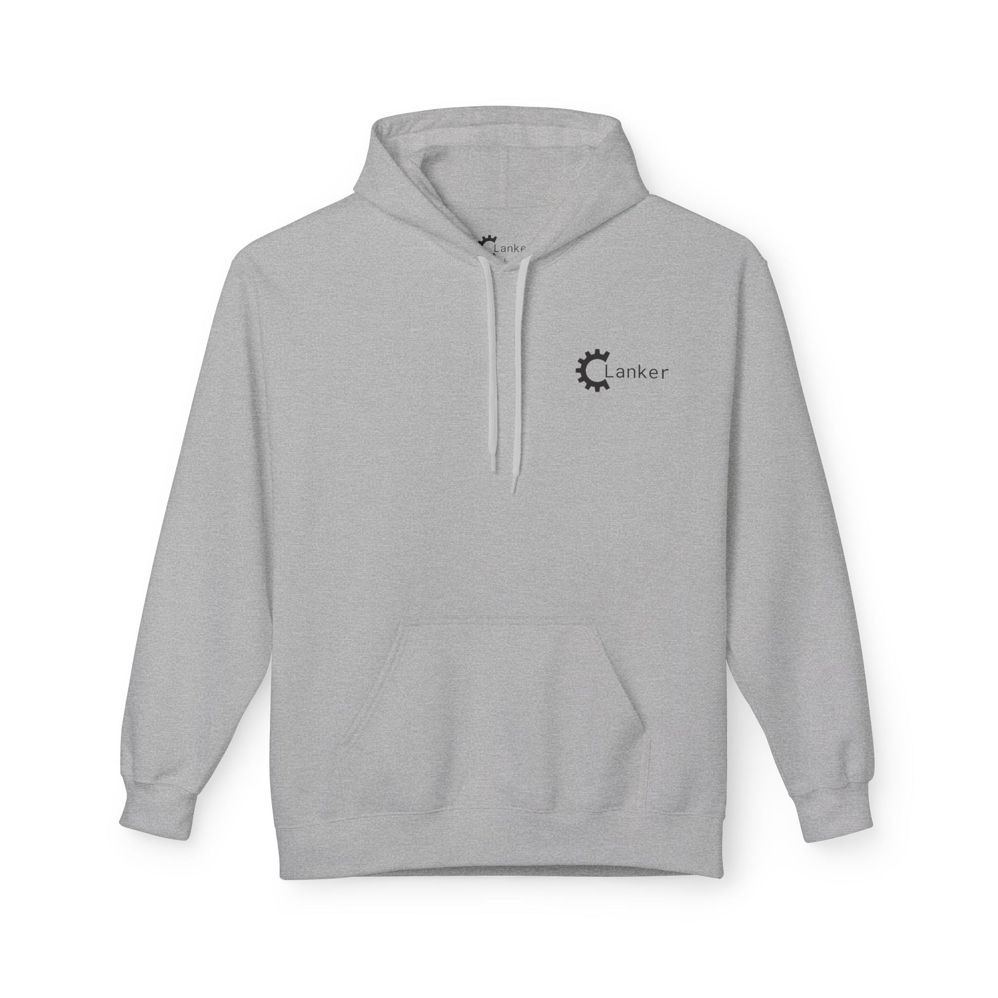 Comfortable Unisex Fleece Clanker Hoodie Mediumweight