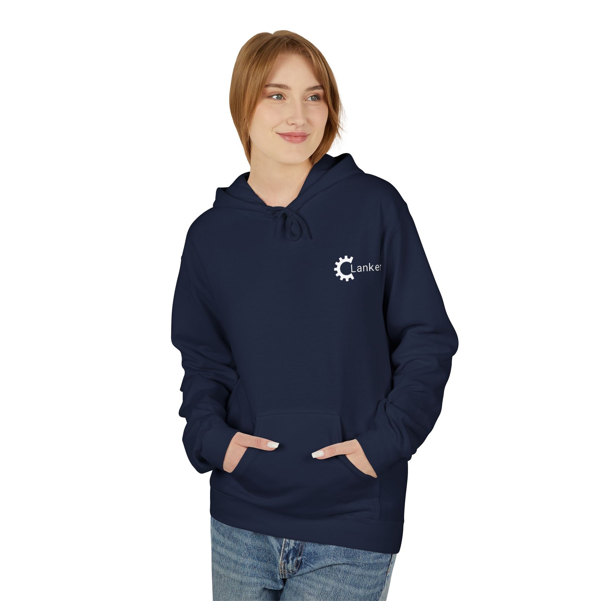 Comfortable Unisex Fleece Clanker Hoodie Mediumweight