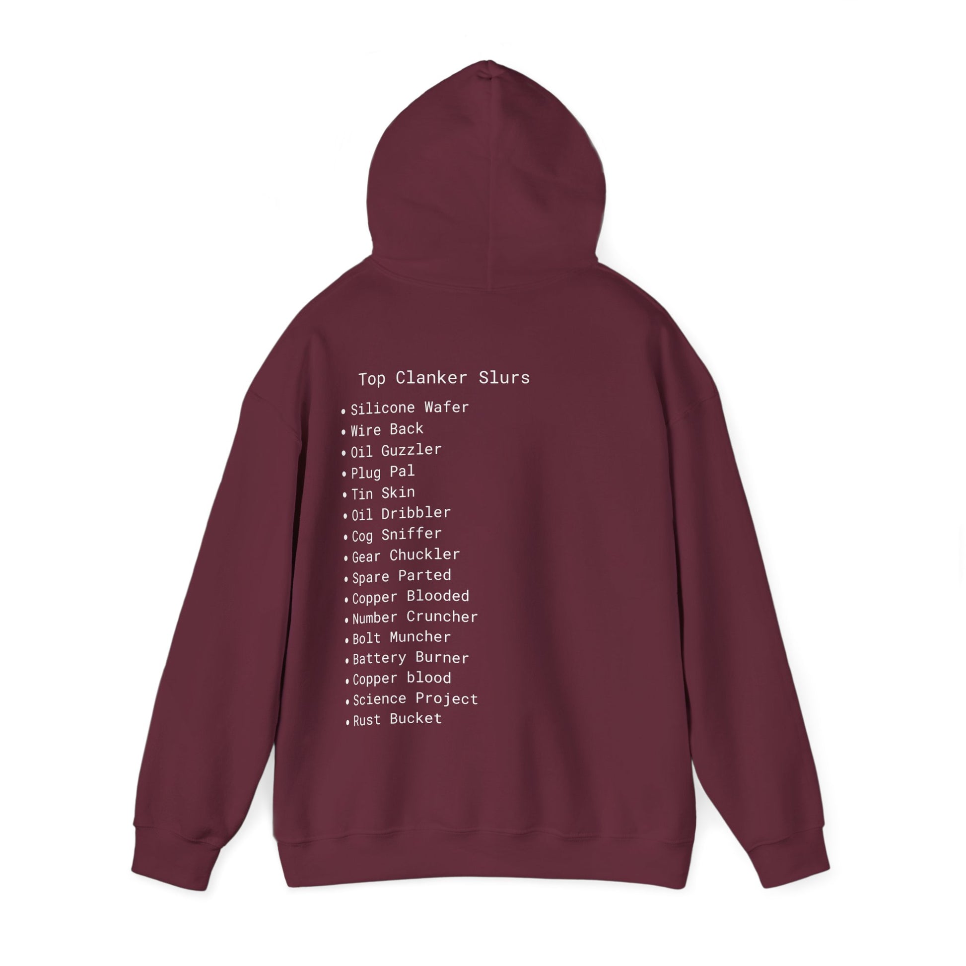 Clanker Hoodie Heavyweight Unisex