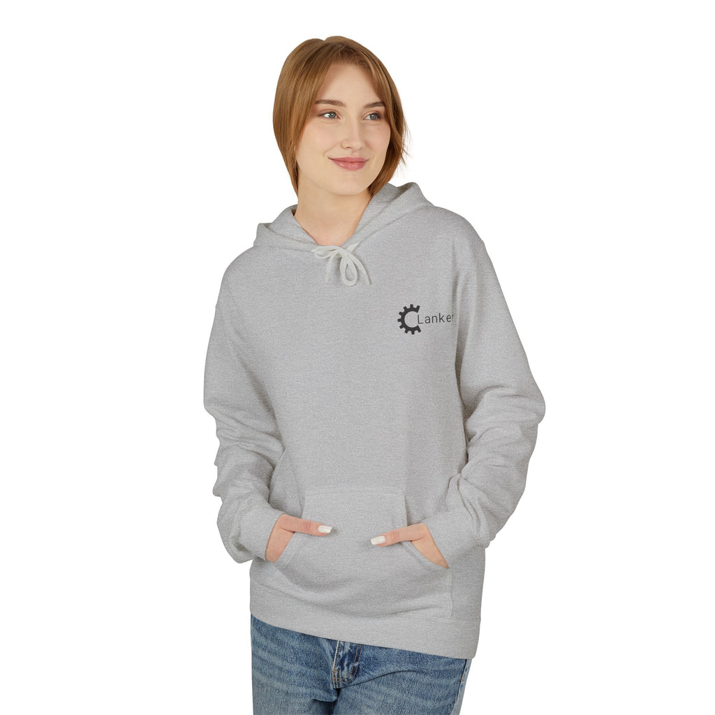 Comfortable Unisex Fleece Clanker Hoodie Mediumweight
