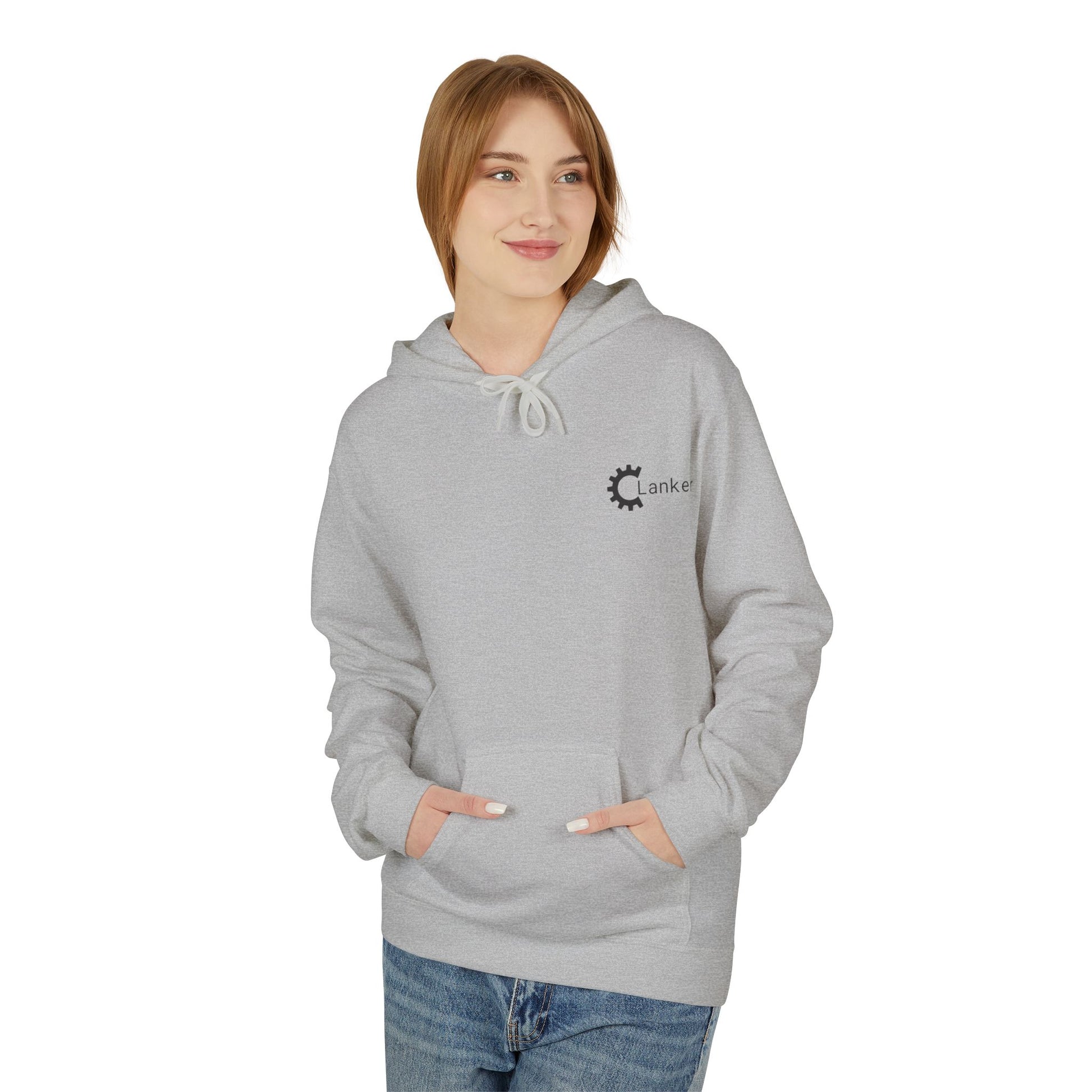 Comfortable Unisex Fleece Clanker Hoodie Mediumweight