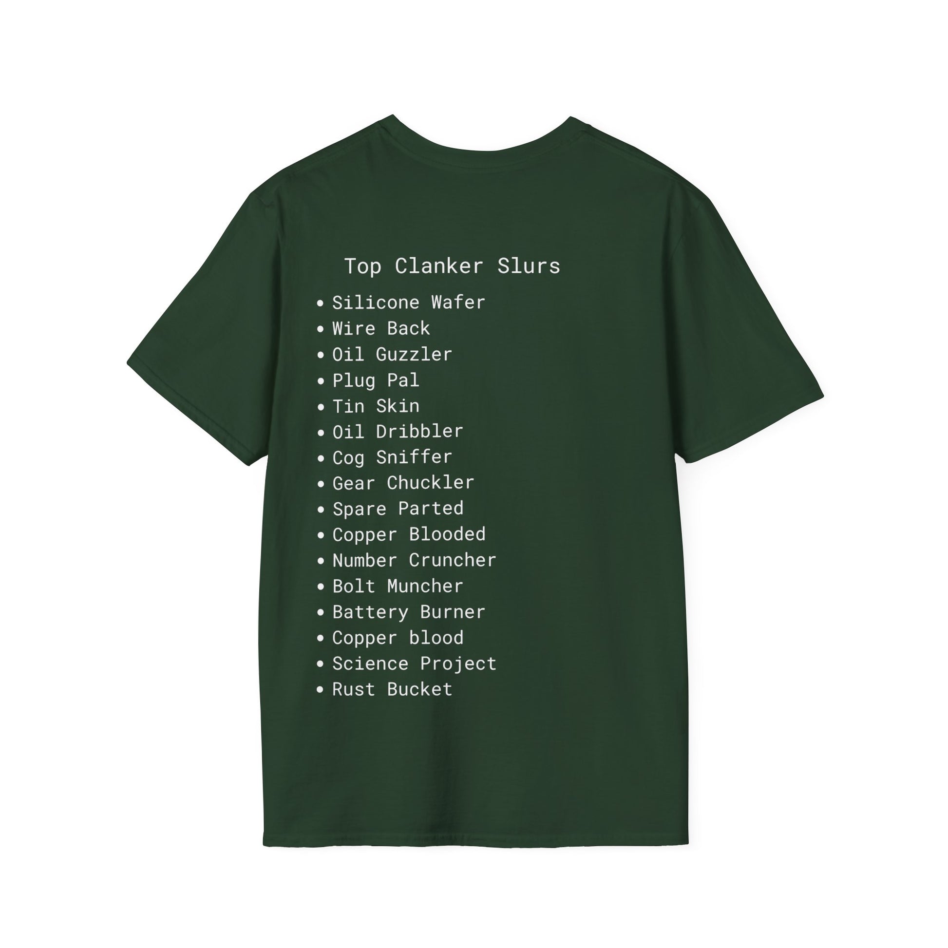 Clanker Soft T-shirts Unisex