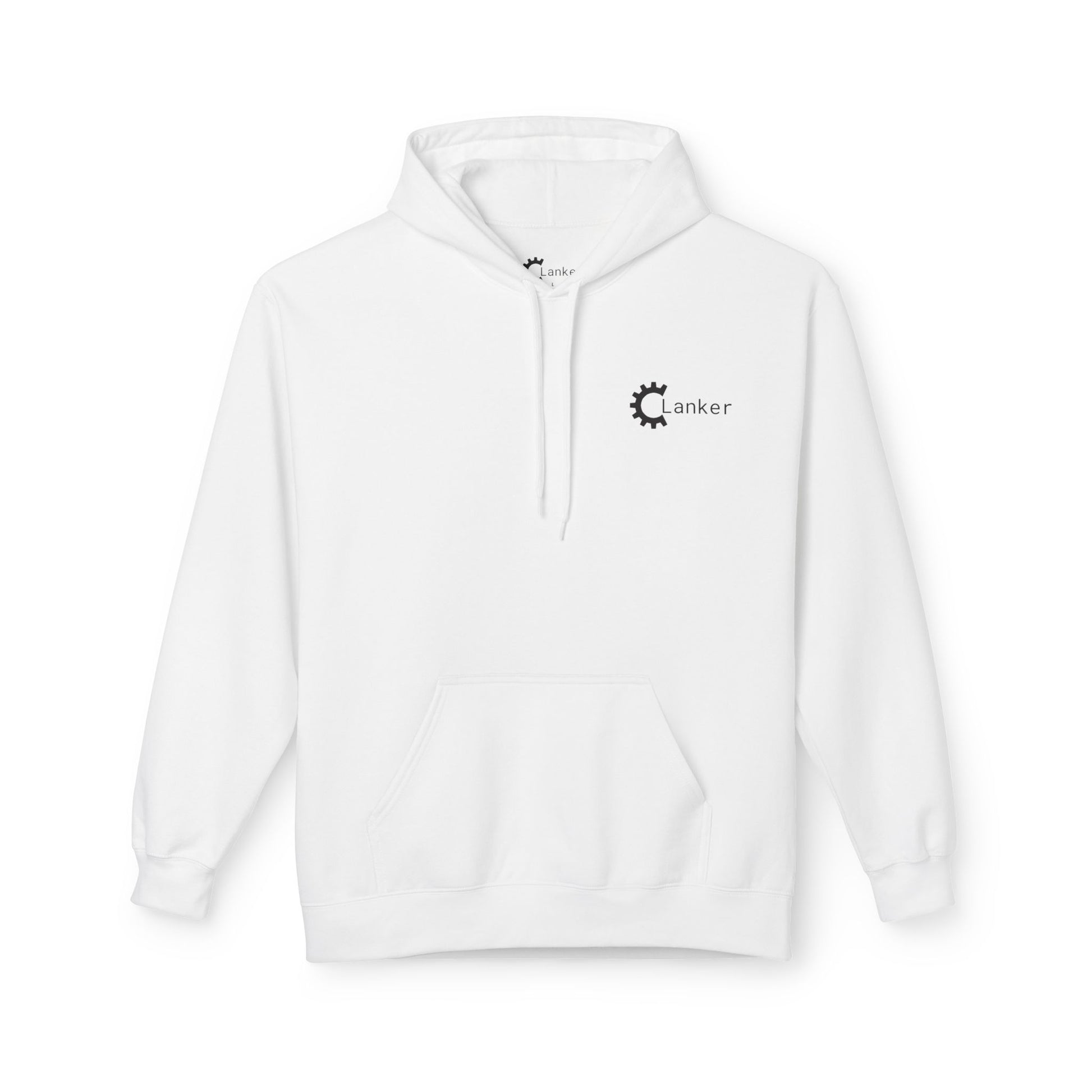 Comfortable Unisex Fleece Clanker Hoodie Mediumweight
