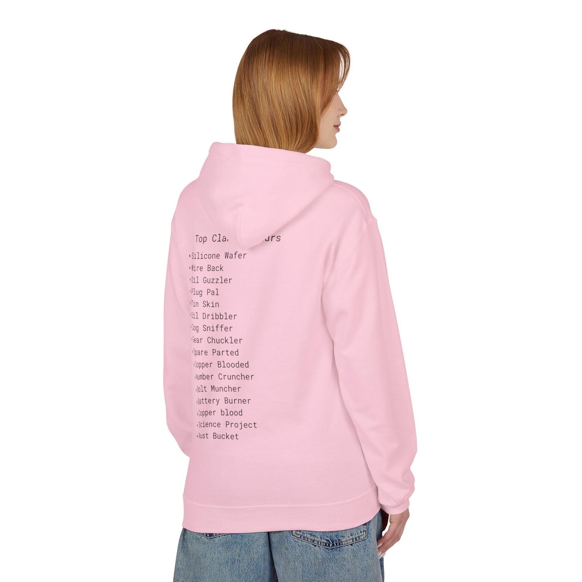 Comfortable Unisex Fleece Clanker Hoodie Mediumweight