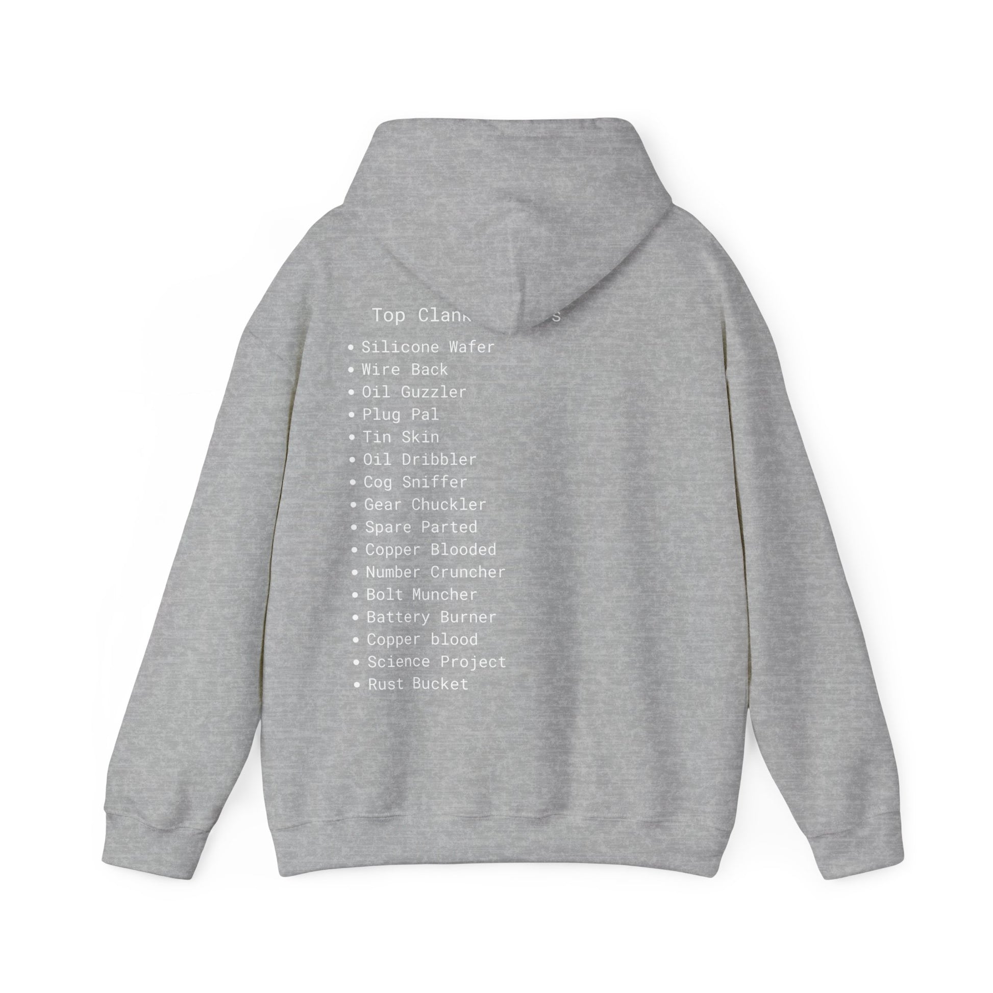 Clanker Hoodie Heavyweight Unisex