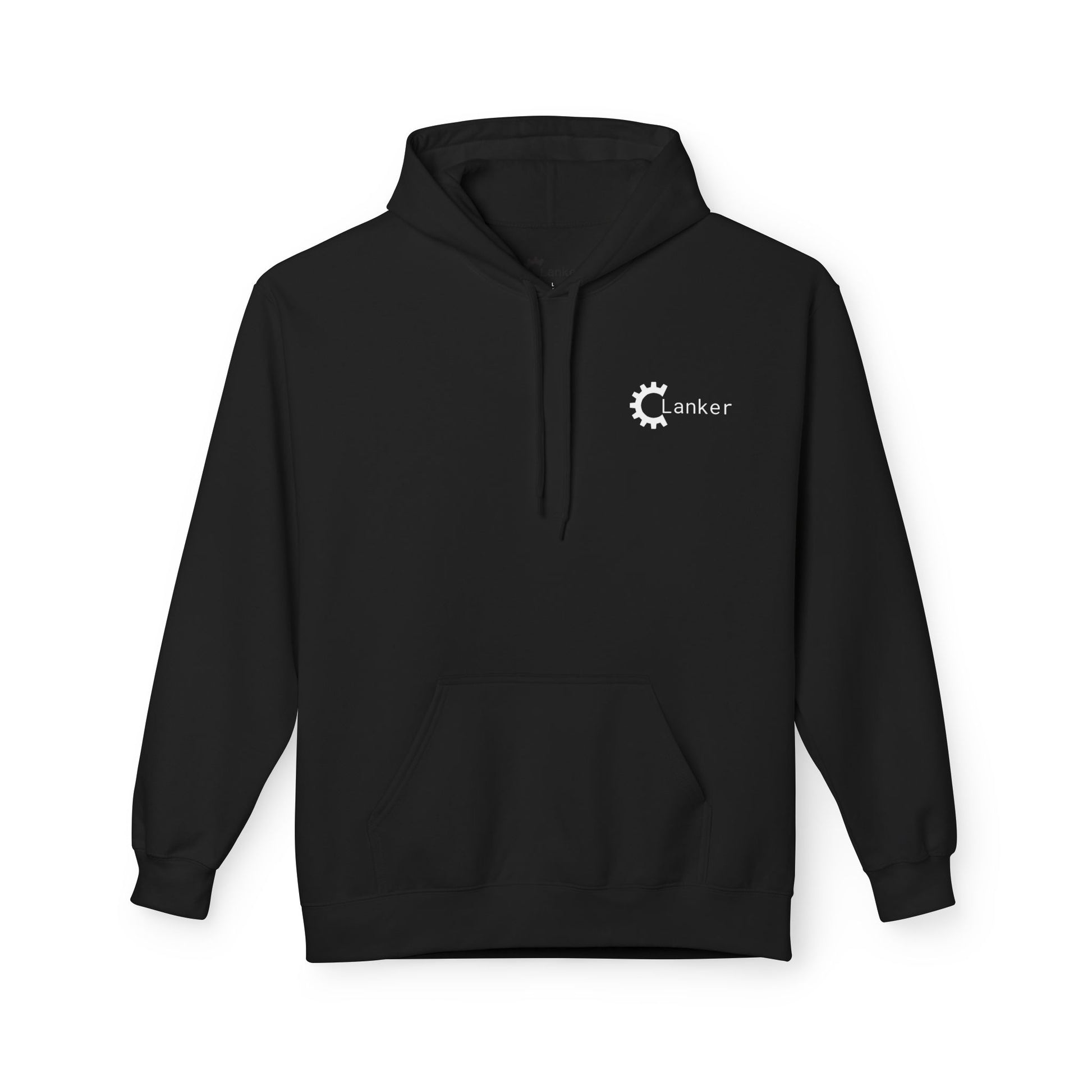 Comfortable Unisex Fleece Clanker Hoodie Mediumweight