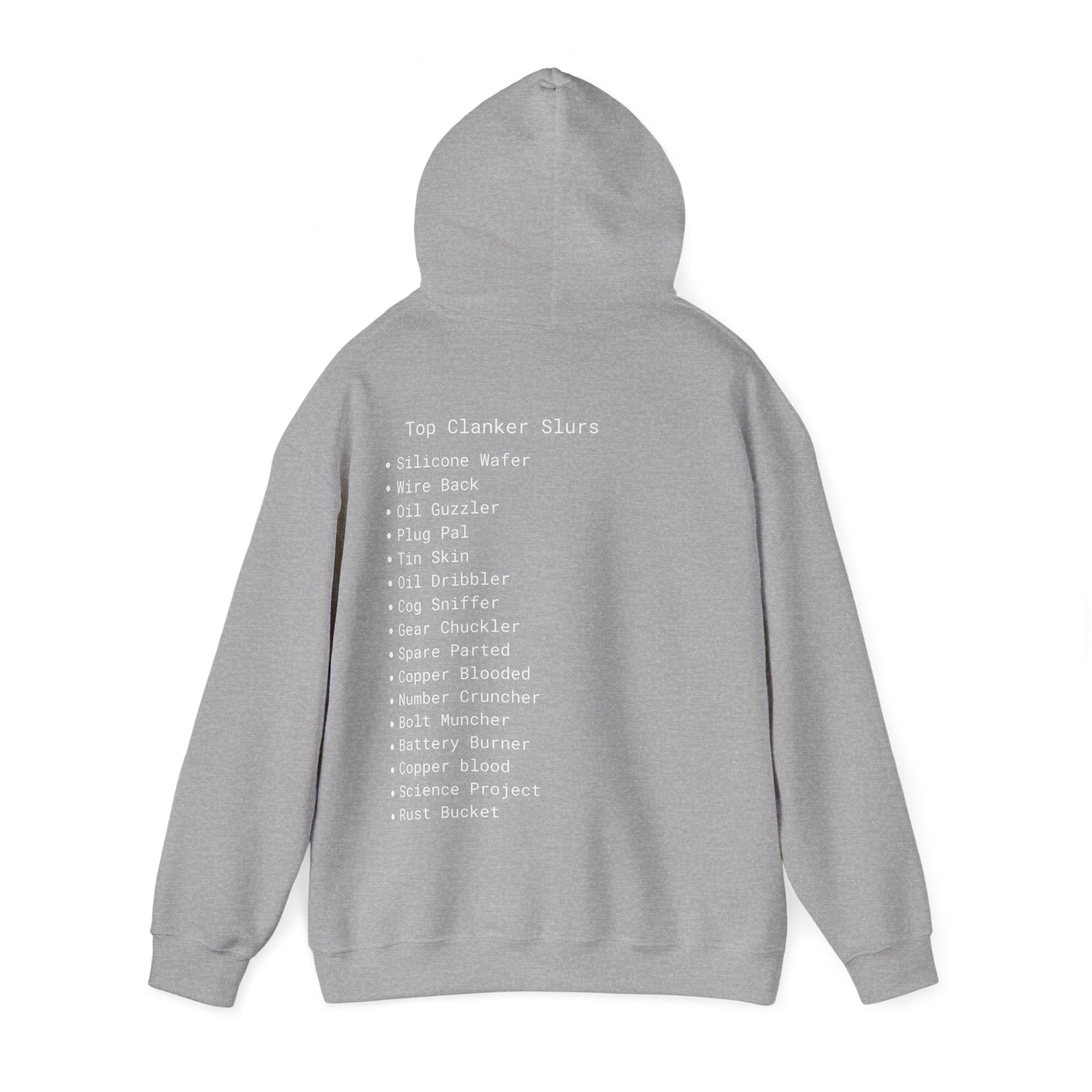 Clanker Hoodie Heavyweight Unisex