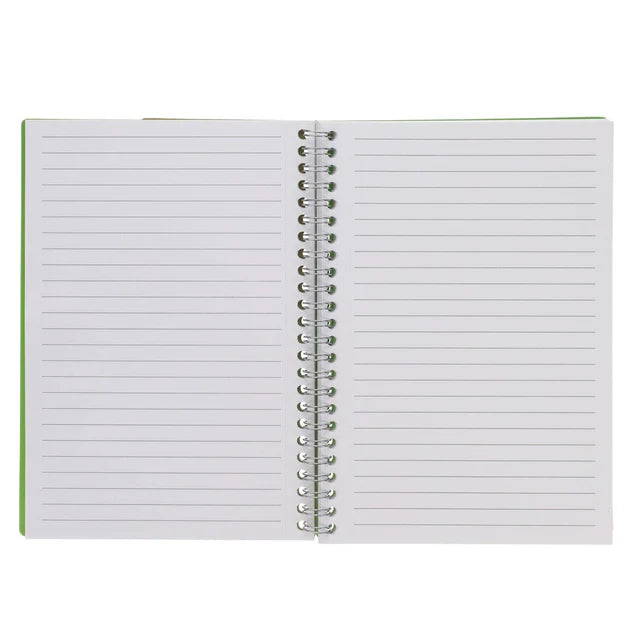 Concept Green A5 Notebook - 80 Sheets - Green