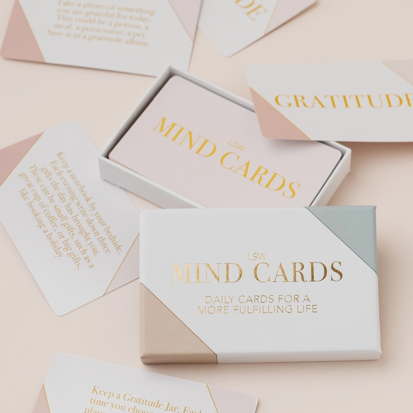Pre Order - Lsw Mind Cards: Daily Mindfulness and Self Care Prompts