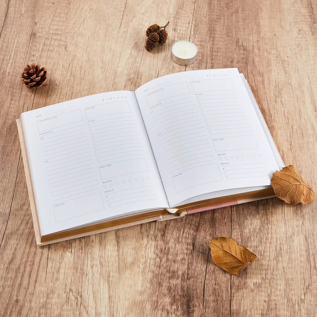 Pre order - Deluxe Self-Care Journal – Beige