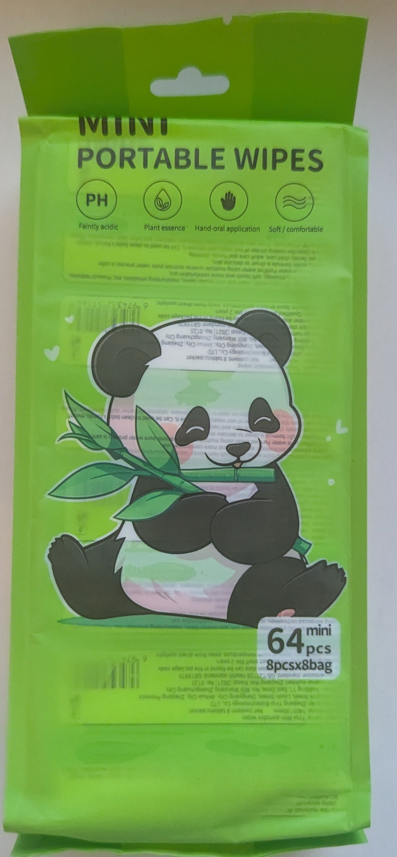 Super Cute Panda Wet Wipes