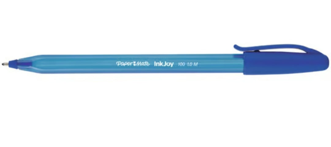 Papermate InkJoy Ballpoint Pen Blue Medium 0.8 mm (Individual)